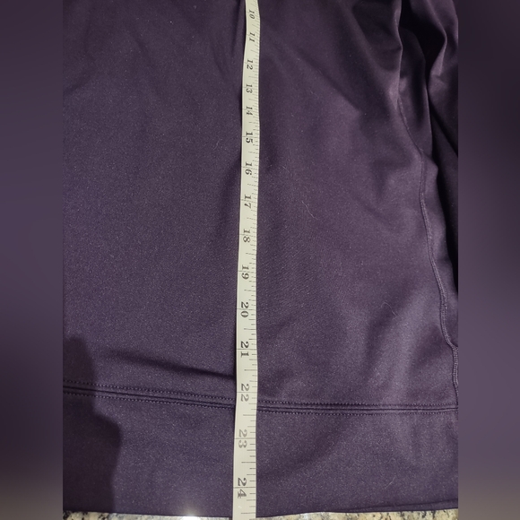 Nike Pro Pullover Women Extra Large Purple Turtleneck with nice accent side ties - Picture 7 of 10
